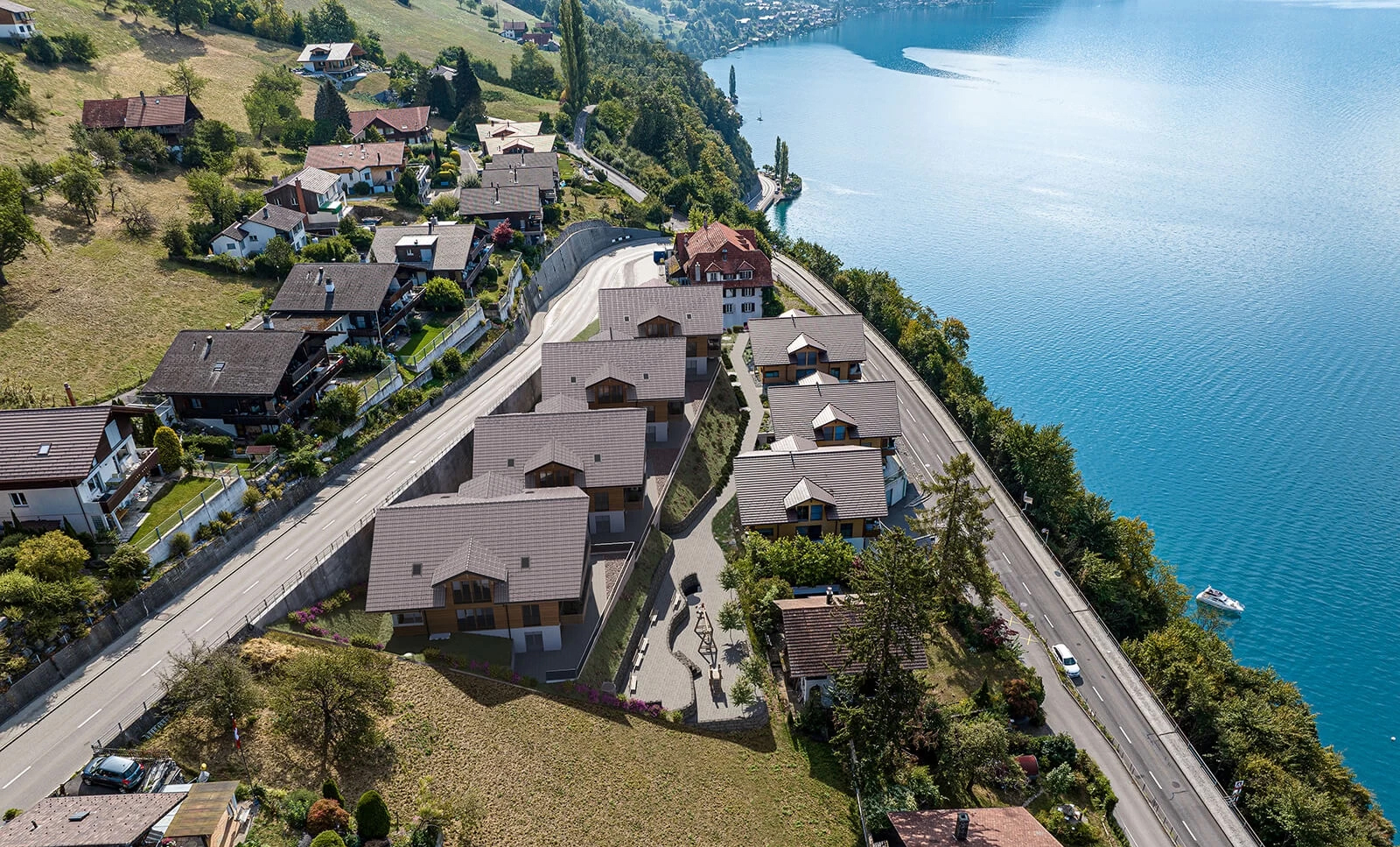 Drohnenaufnahme für Aussenvisualisierung